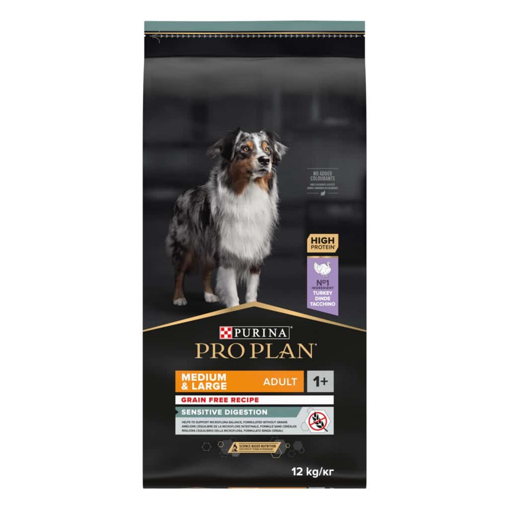 Sac de croquettes Purina Pro Plan Medium & Large Adult Sensitive Digestion sans céréales