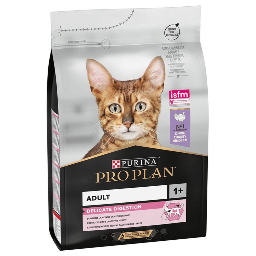 Sac de croquettes Purina Pro Plan Adult Delicate Digestion à la dinde pour chat sensible