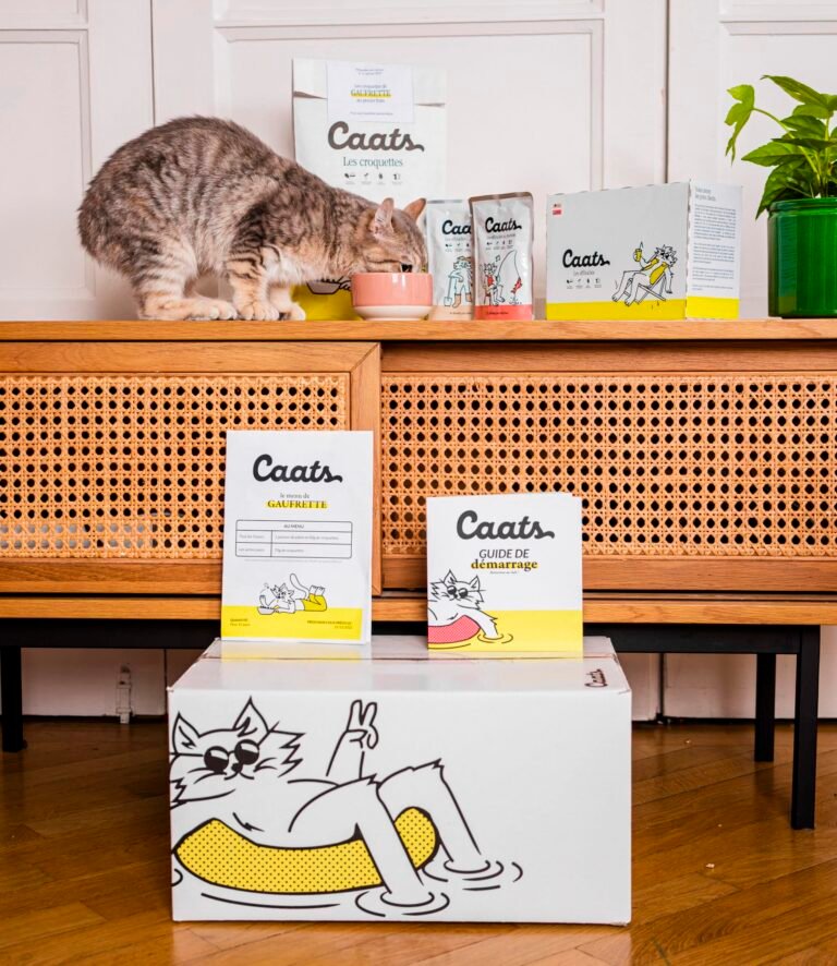 Les croquettes Caats en photo