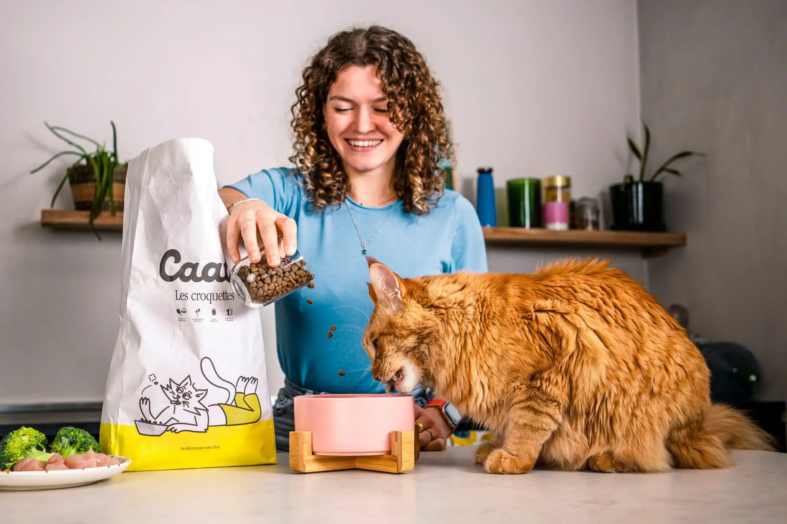 Croquettes Caats personnalisées pour chat