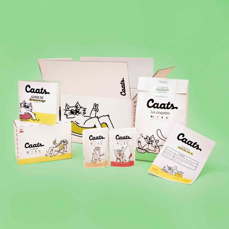 Kit d'essai de croquettes allégées Caats