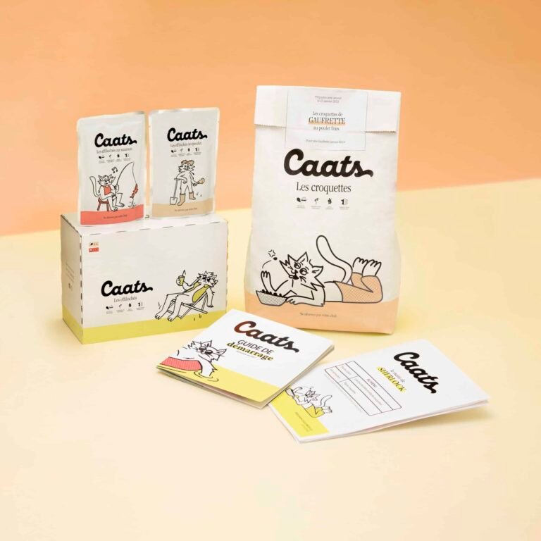Kit d'essai des croquettes Caats pour chaton