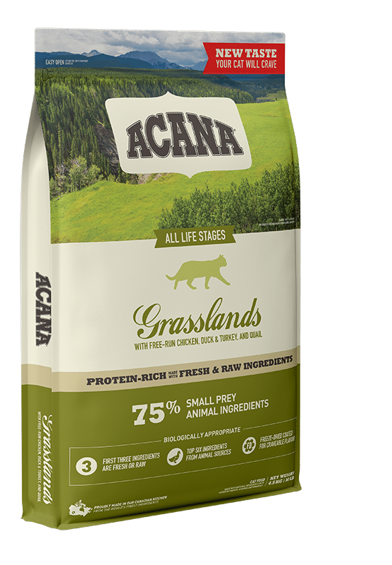 Sac Acana Grasslands chat sans céréales
