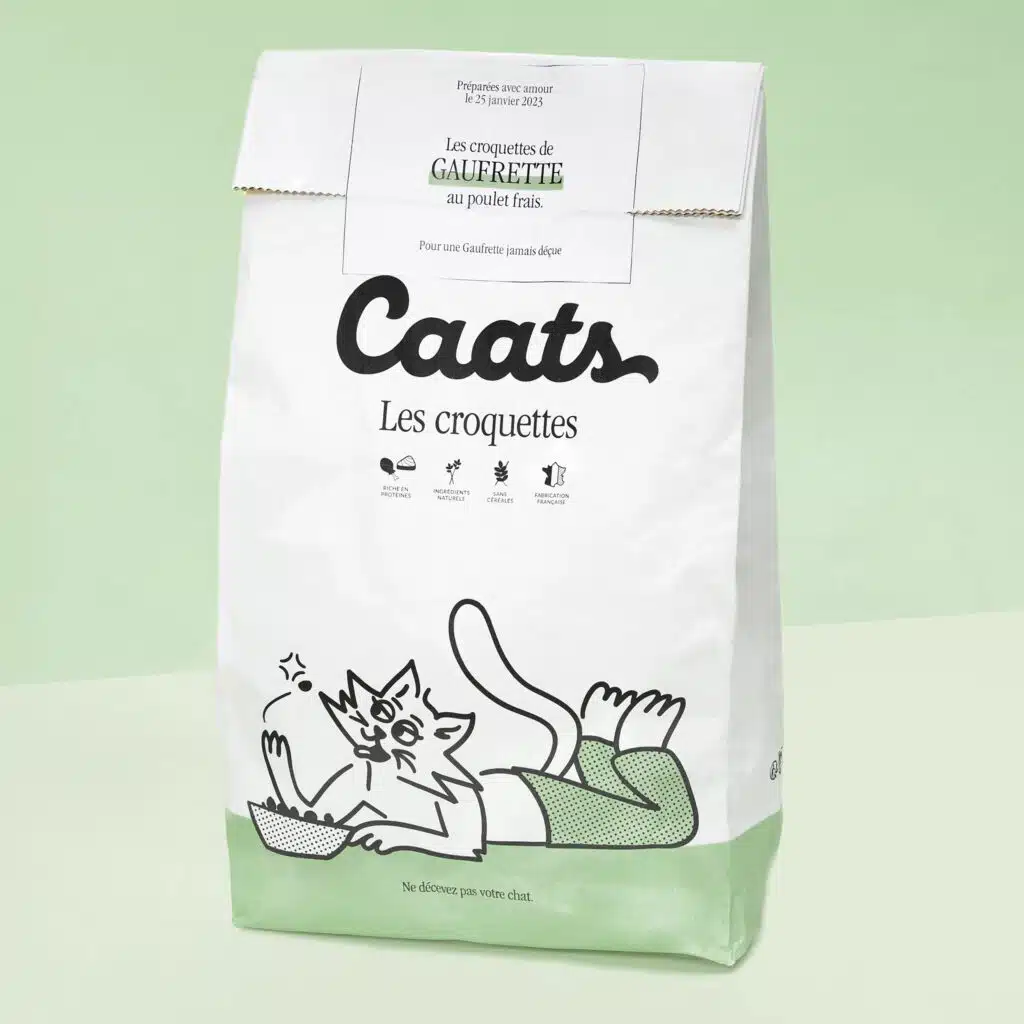 Sac de croquettes Caats light pour chat en surpoids