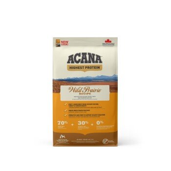 Sac de croquettes Acana Wild Prairie pour chien adulte 11,4 kg