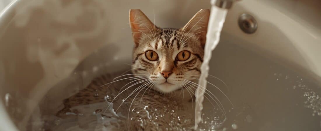 Faire accepter le bain à son chat sans stress