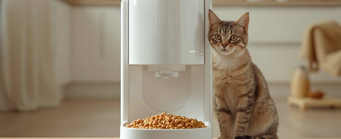 Meilleur distributeur de croquettes pour chat : le guide complet