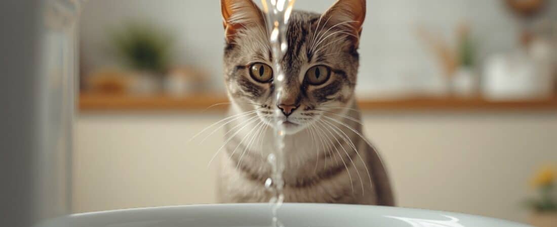 Meilleure fontaine Ă eau pour chat : le guide pour quâil boive enfin