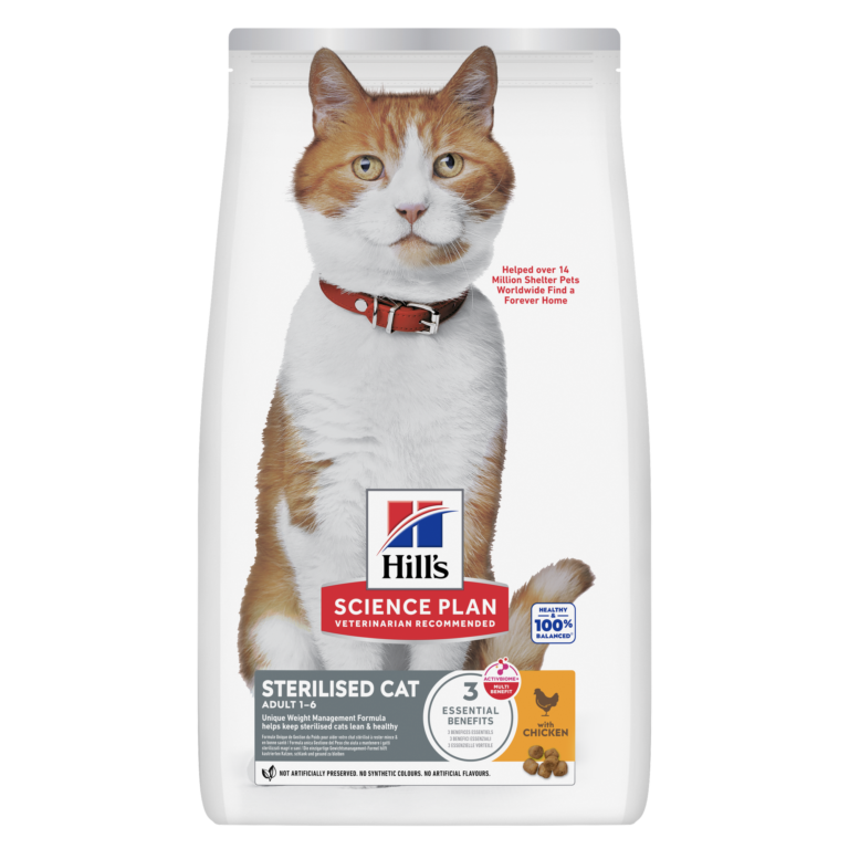 Croquettes Hill’s chat : notre avis sur Science Plan Sterilised