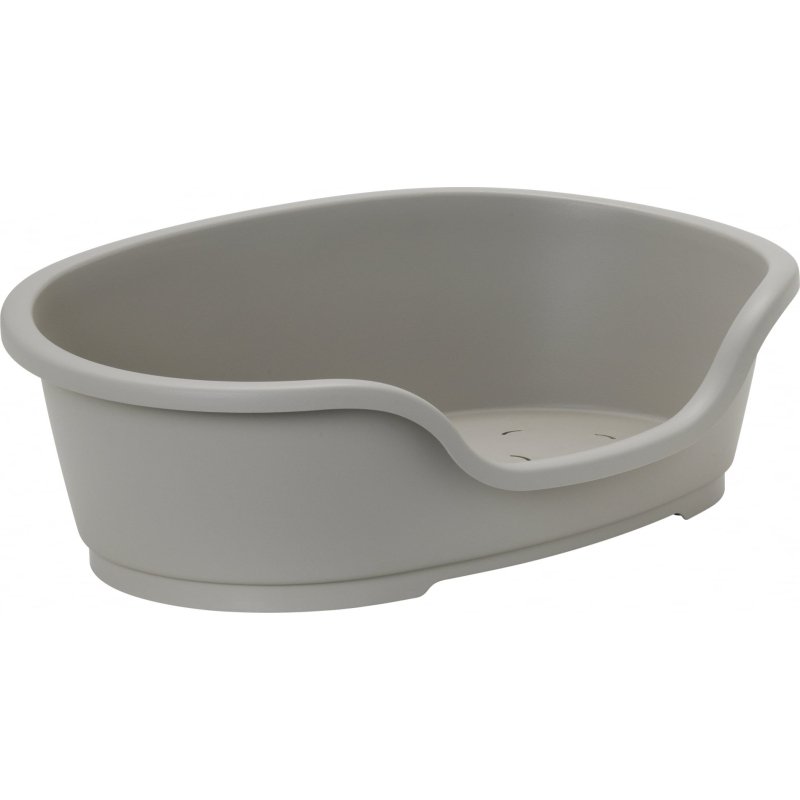 Corbeille en plastique gris Moderna Domus pour chien