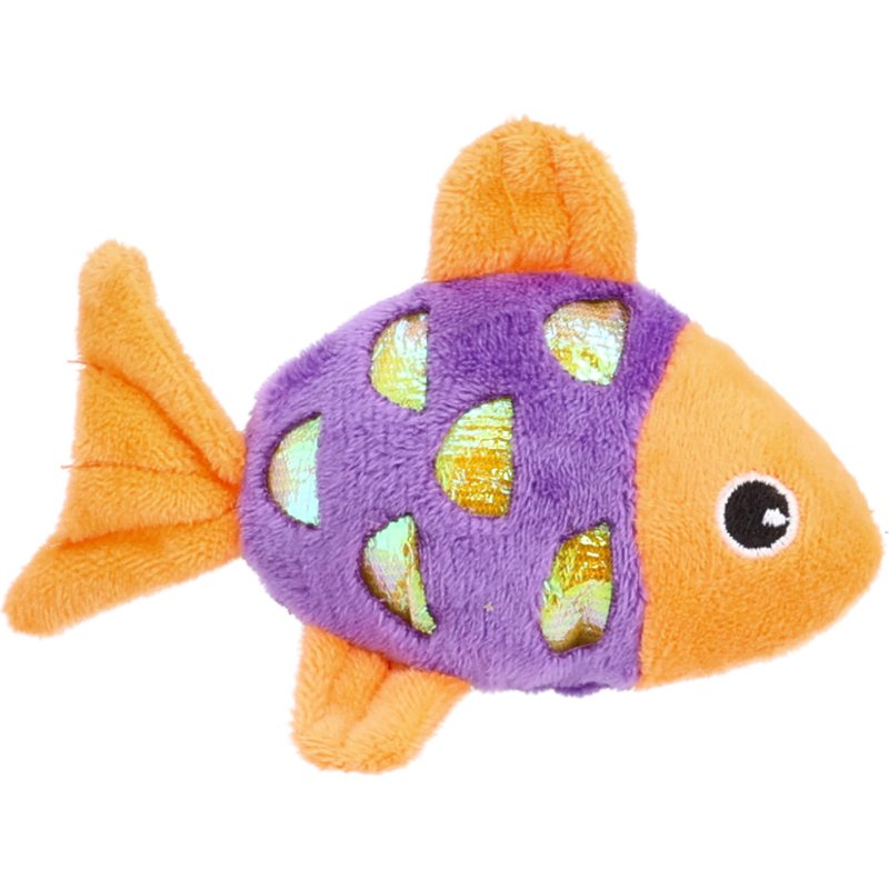 Peluche poisson avec herbe à chat Zolia
