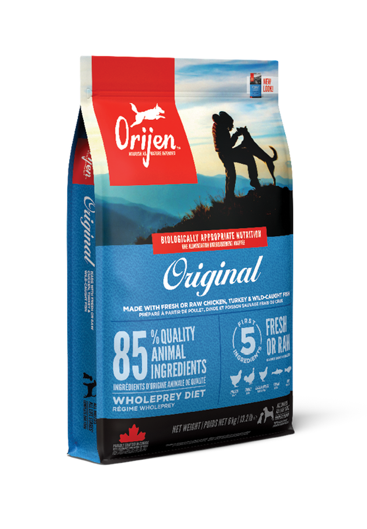 Sac de croquettes Orijen Original pour chien