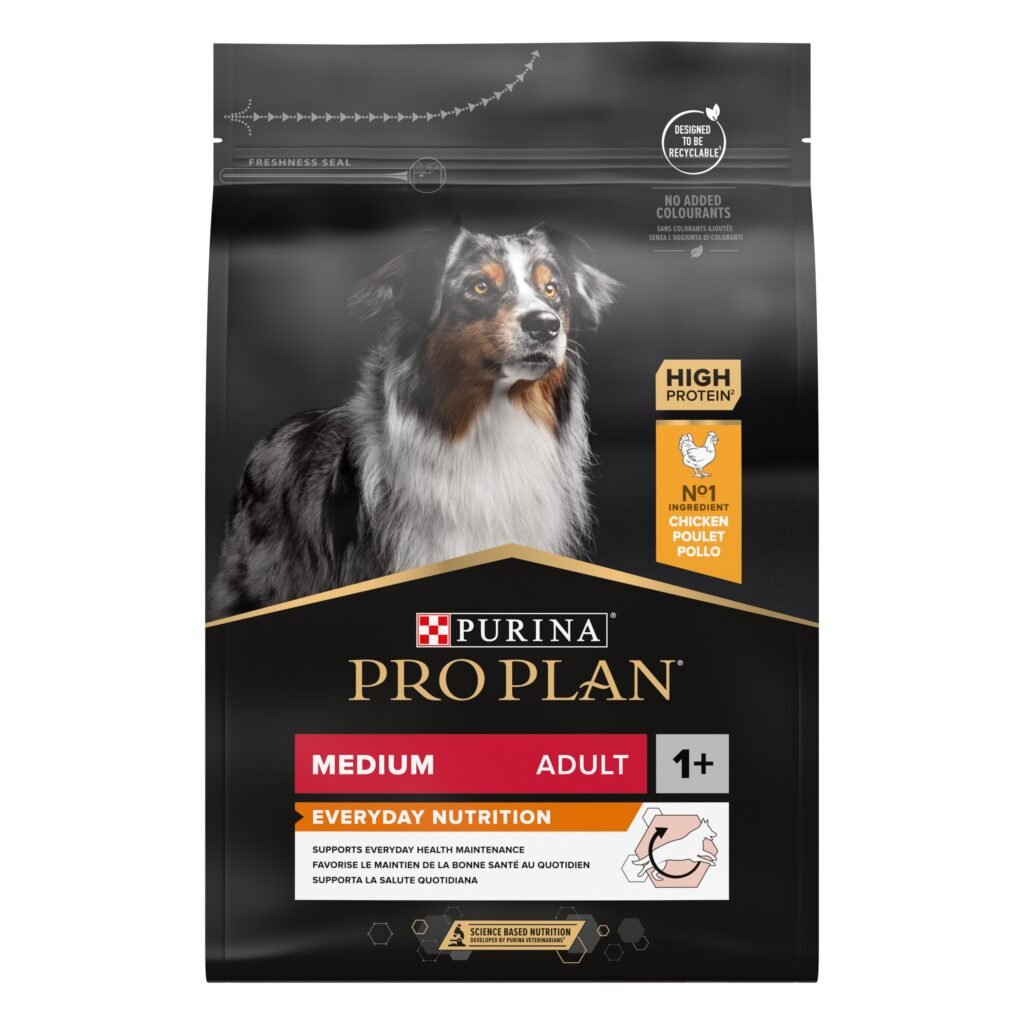 Sac de croquettes Purina Pro Plan Medium Adult riche en poulet