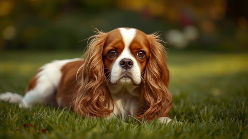 Cavalier king charles chien adulte