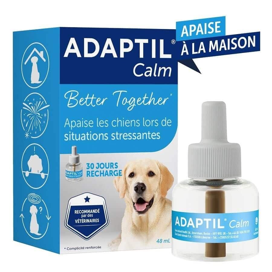 Recharge Adaptil Calm 30 jours pour diffuseur anti-stress chien