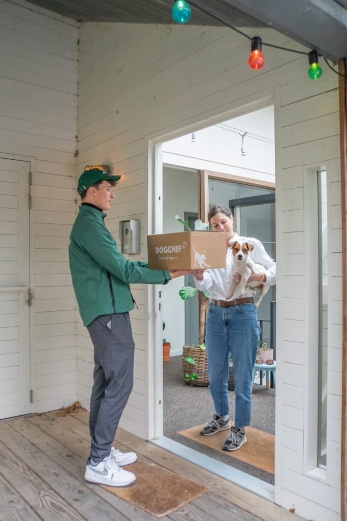 Livraison à domicile d'une box Dog Chef