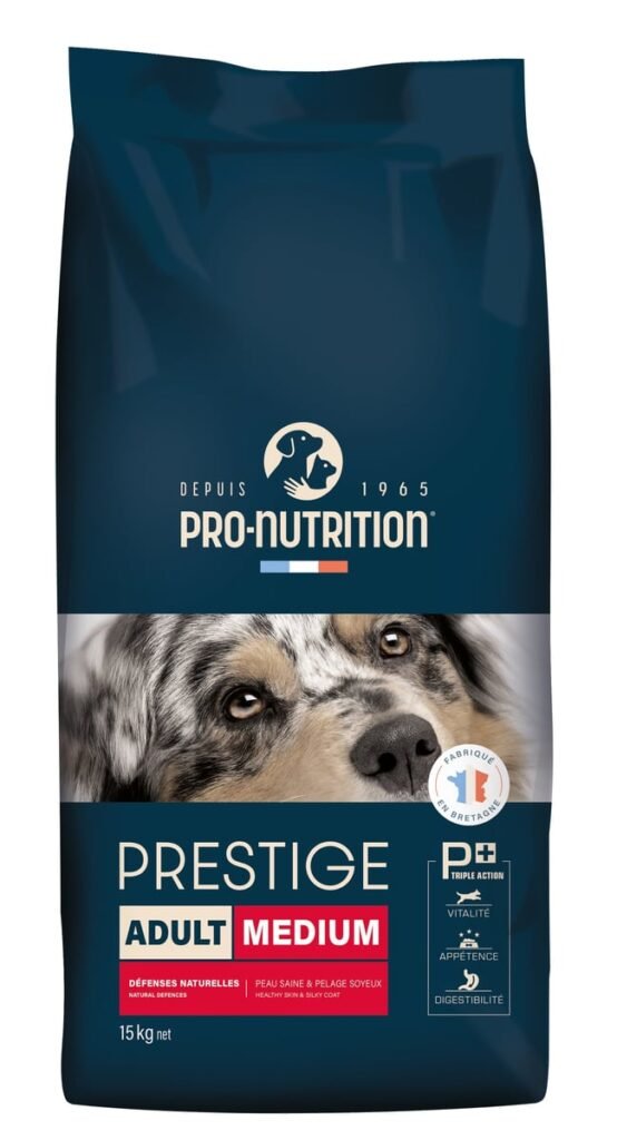 Croquettes Pro-Nutrition Prestige Medium Adult à la volaille pour chien