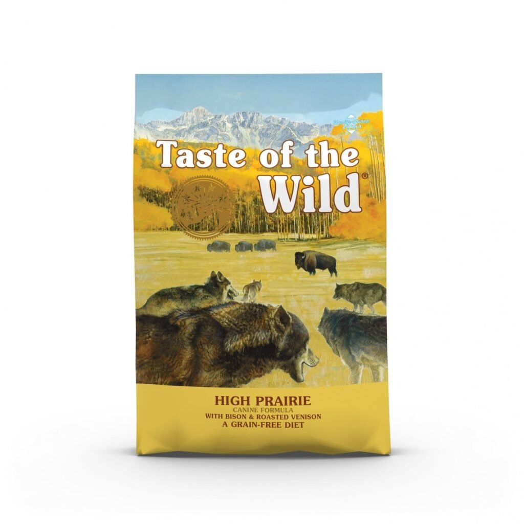 Croquettes Taste of the Wild High Prairie au bison et au cerf pour chien