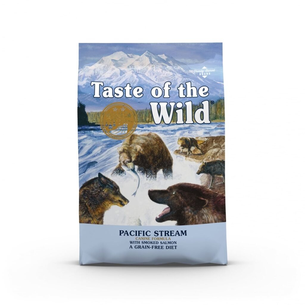 Sac de croquettes Taste of the Wild Pacific Stream au saumon pour chien
