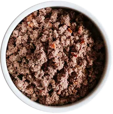 Recette Poulet Elmut servie en gamelle