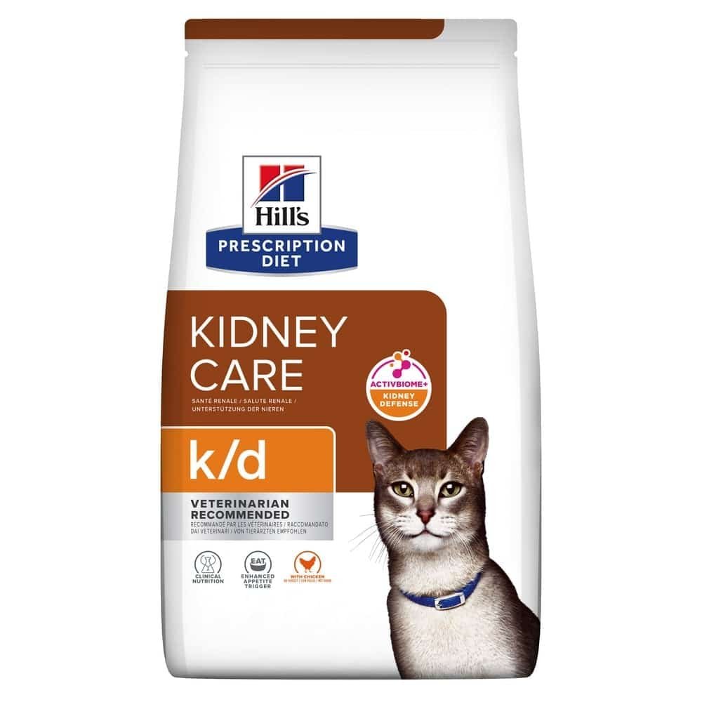 Sac de croquettes Hill's Prescription Diet k/d Kidney au poulet pour chat