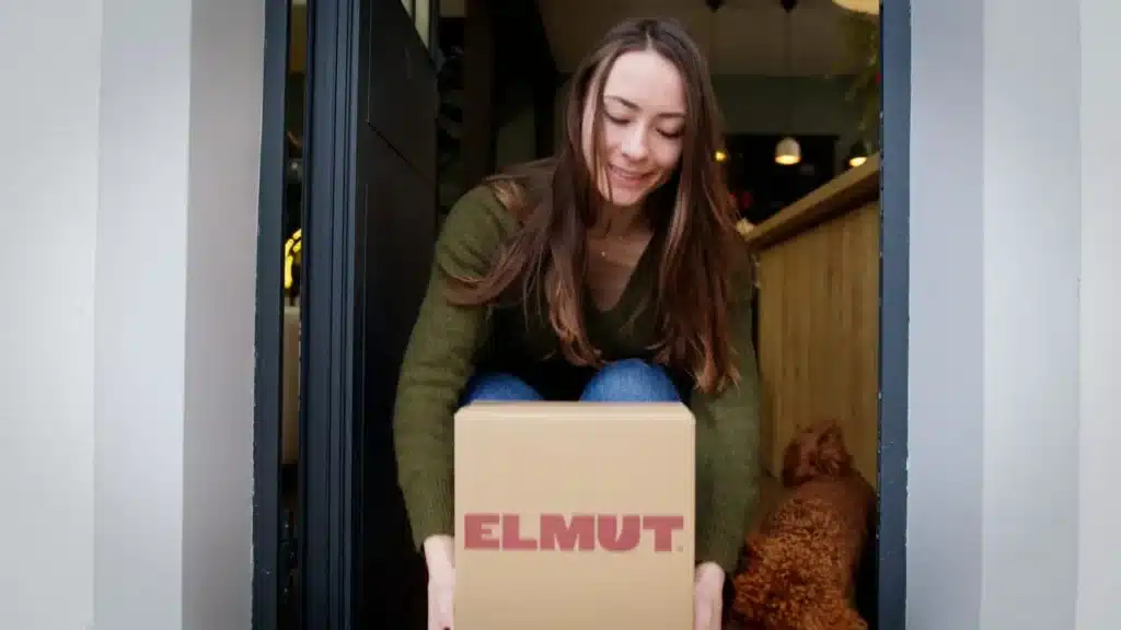 Réception d'un colis de repas frais Elmut à domicile