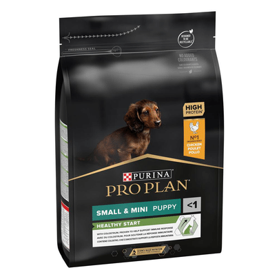 Sac de croquettes Pro Plan Small & Mini Puppy au poulet pour chiot