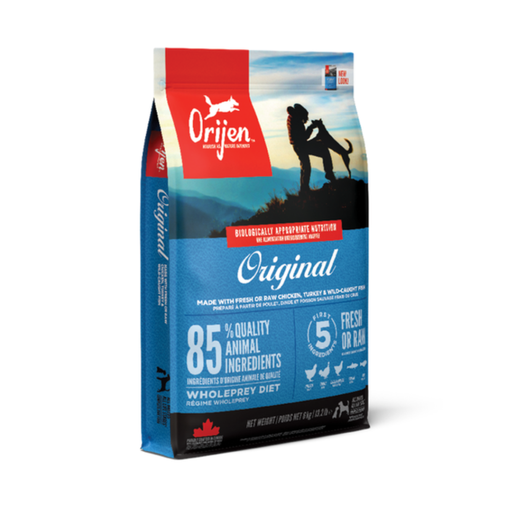 Sac de croquettes Orijen Original pour chien, format 2 kg