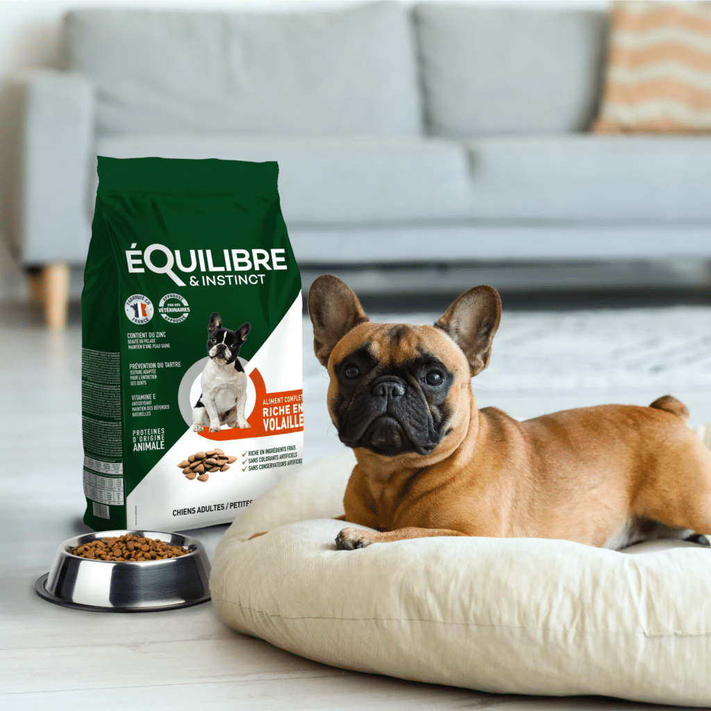 Sac de 5 kg de croquettes Équilibre & Instinct à la volaille pour chien adulte de petite taille