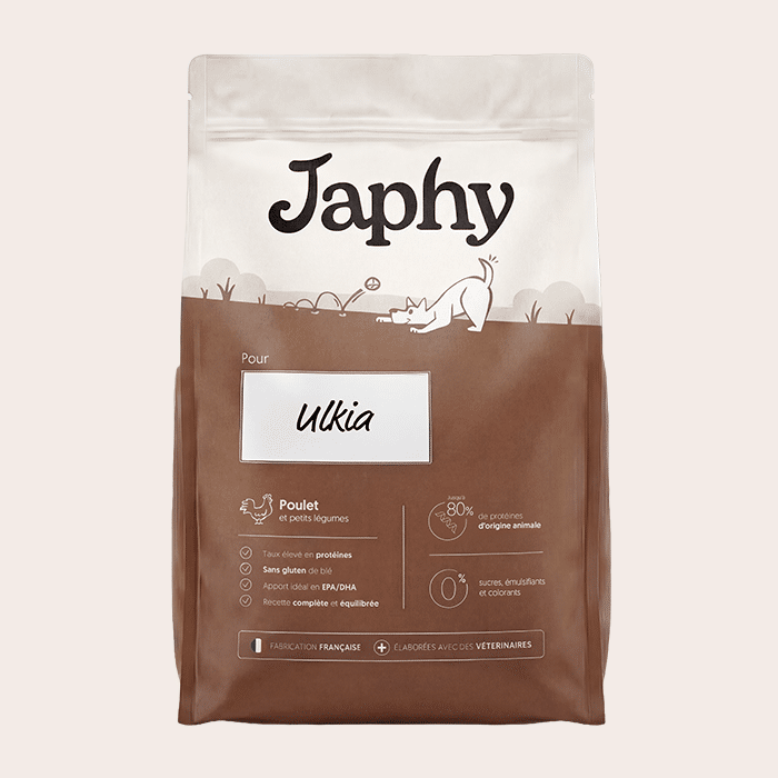 Sac de croquettes Japhy au poulet et petits légumes pour chien actif