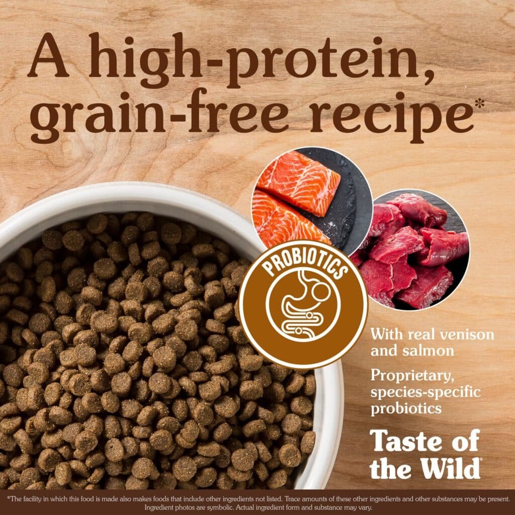 Croquettes Taste of the Wild Rocky Mountain au cerf et au saumon pour chat