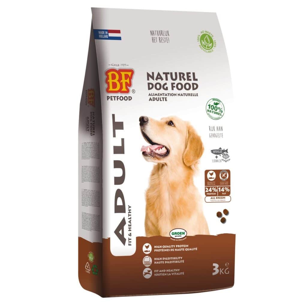 Sac de croquettes Biofood Adult à la volaille pour chien