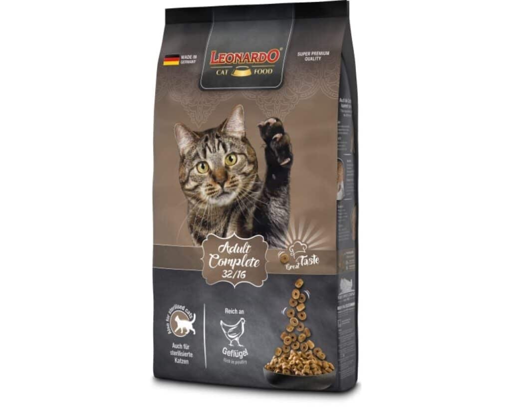Croquettes Leonardo Adult Complete 32/16 Ă la volaille pour chat adulte