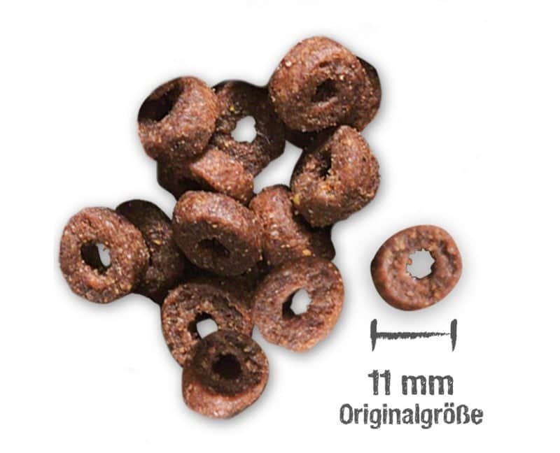 Croquettes Leonardo Adult Complete 32/16 en forme d'anneau de 11 mm