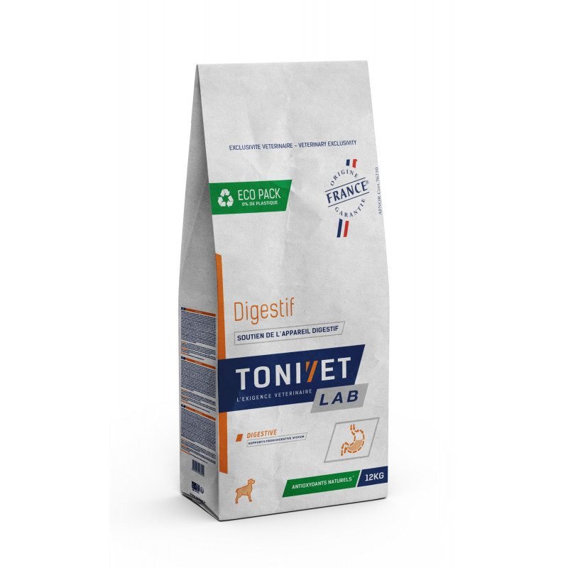 Sac de croquettes Tonivet Lab Digestif pour chien