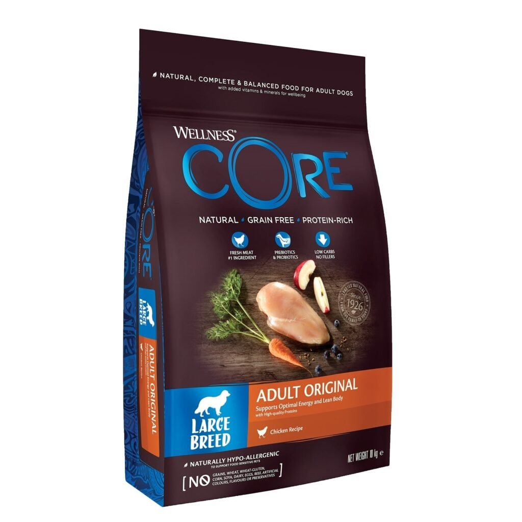 Croquettes Wellness CORE Adult Original Large Breed au poulet pour grand chien