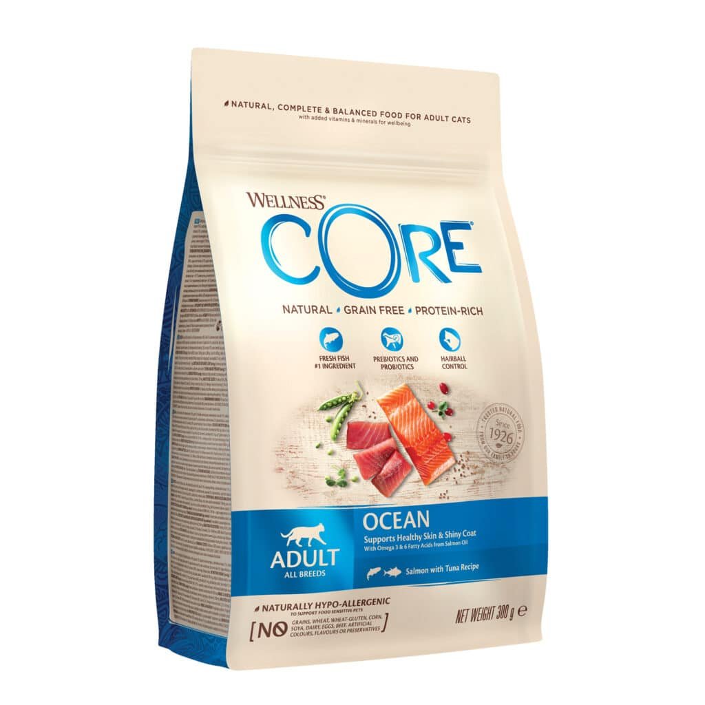 Croquettes Wellness CORE Adult Océan saumon et thon pour chat