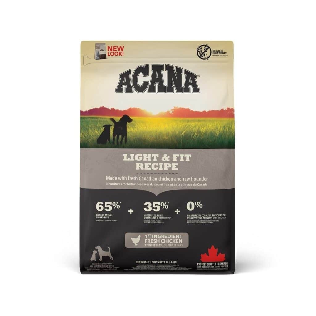 Sac de croquettes Acana Light & Fit pour chien adulte en surpoids