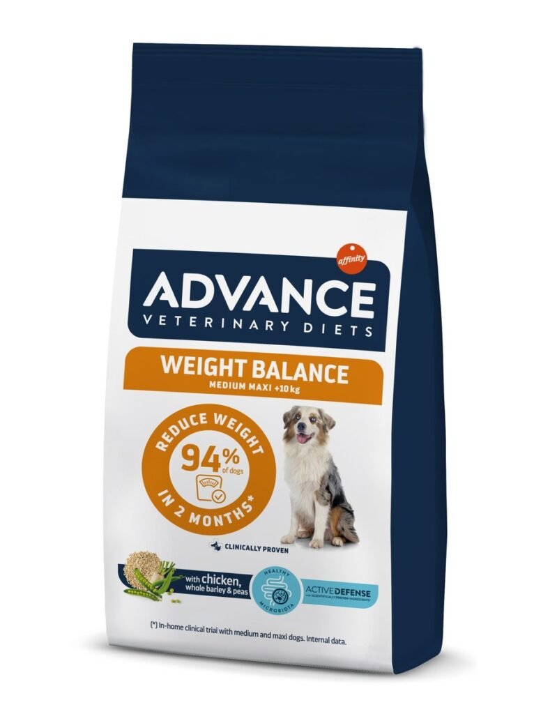 Sac de croquettes Advance Veterinary Diets Weight Balance pour chien en surpoids