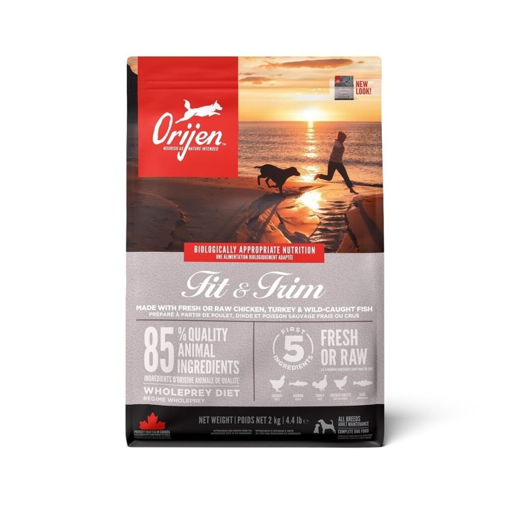 Sac de croquettes Orijen Fit & Trim sans céréales pour chien en surpoids