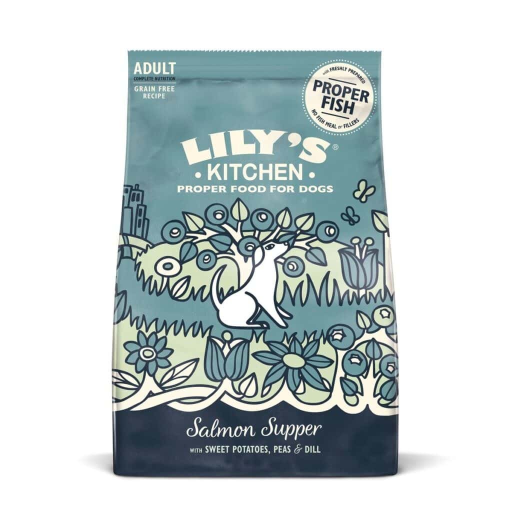 Sac de croquettes Lilyâs Kitchen au saumon et patates douces pour chien