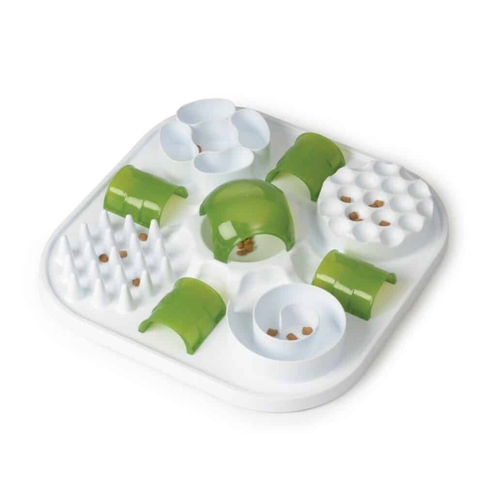 Puzzle Ă friandises anti-glouton pour chat Catit avec ses six zones