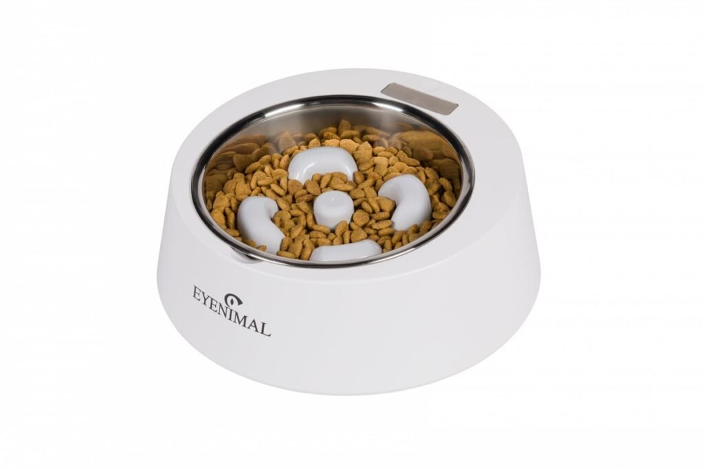 Gamelle anti-glouton avec balance intégrée Eyenimal Nutri100