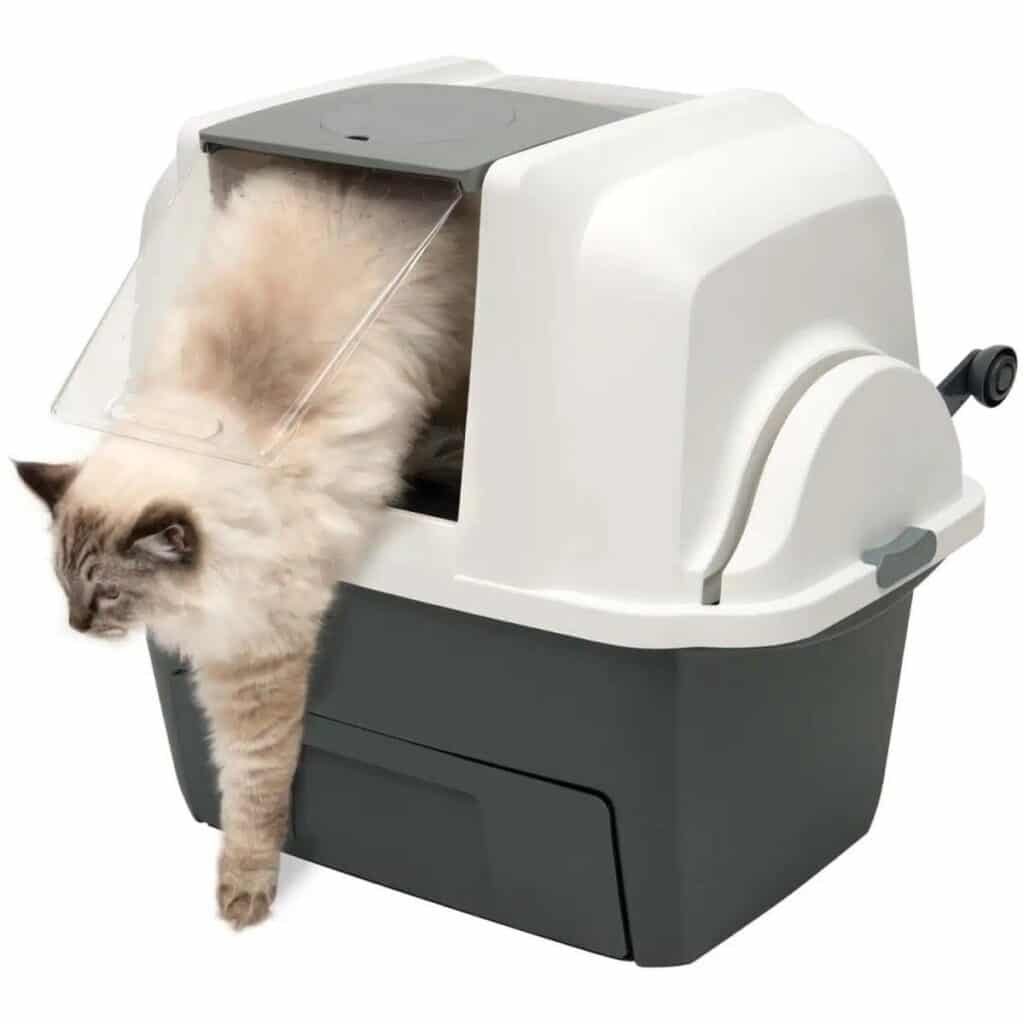 Maison de toilette Catit SmartSift à levier manuel