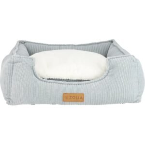 Panier en velours gris Zolia Pana - plusieurs tailles disponibles
