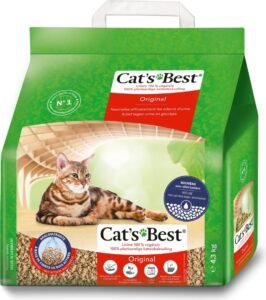 Cat’s Best Original - litière végétale agglomérante pour chat