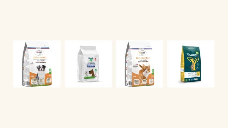 Croquettes bio pour chien et chat : mon comparatif honnête