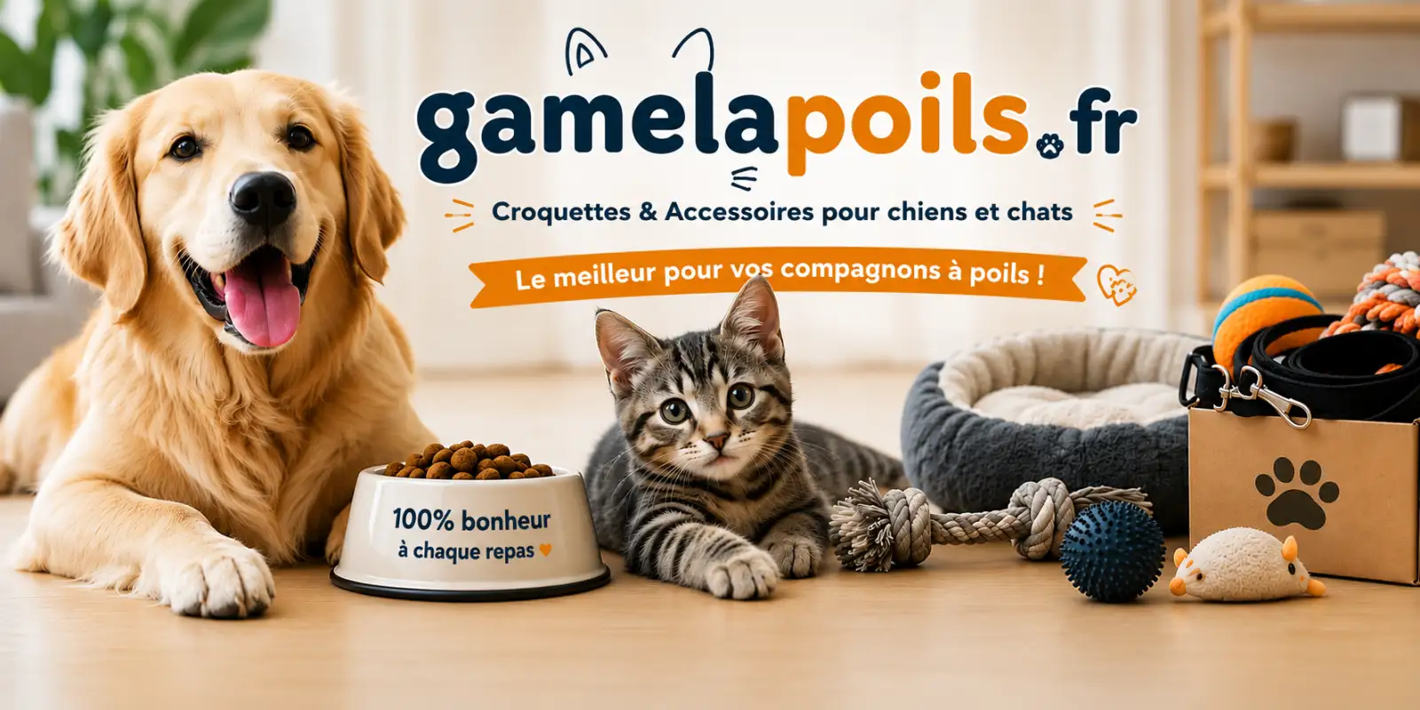 gamelapoils.fr - Croquettes et Accessoires pour chiens et chats